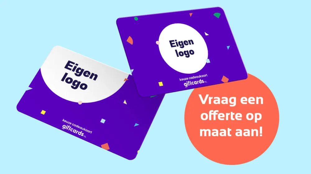 Bestel eenvoudig de Zakelijke Keuze Cadeaukaart